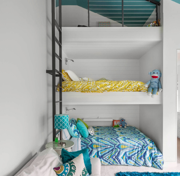 为了让孩子健康成长，儿童卧室的颜色选择很重要
