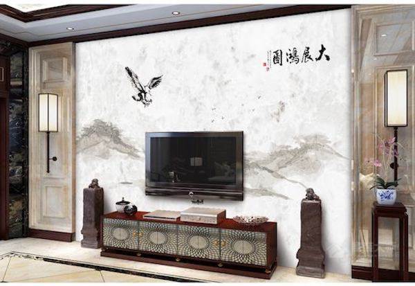 中式电视背景墙的案例赏析